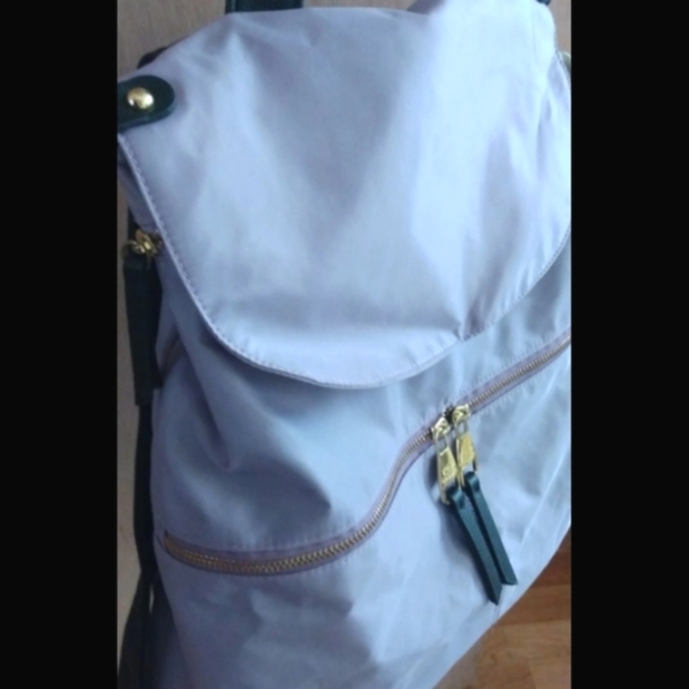 Light Purple Satin STEVE MADDEN BACKPACK purse